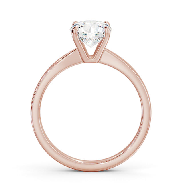 Lab Diamond Round Ring - Solitaire - Engagement Ring