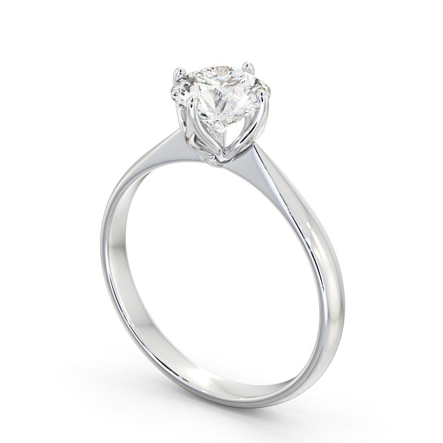 Lab Diamond Round Ring - Solitaire - Engagement Ring