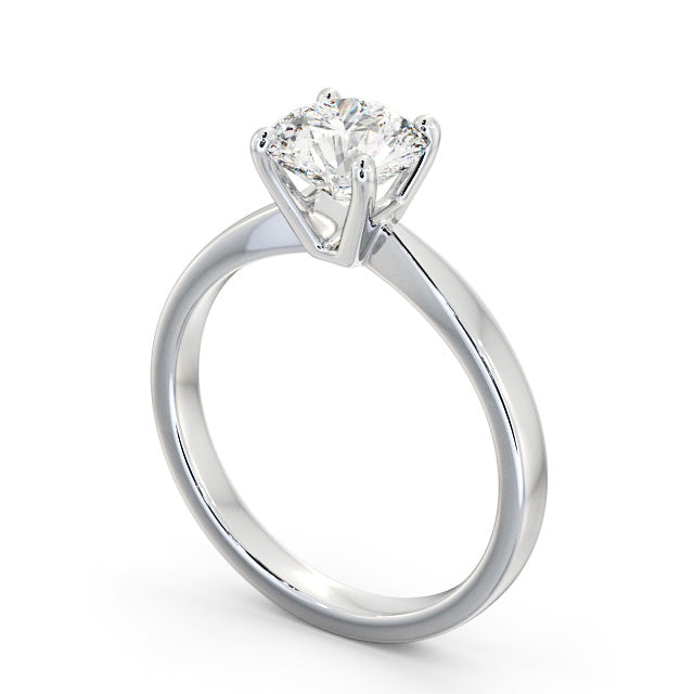 Lab Diamond Round Ring - Solitaire - Engagement Ring