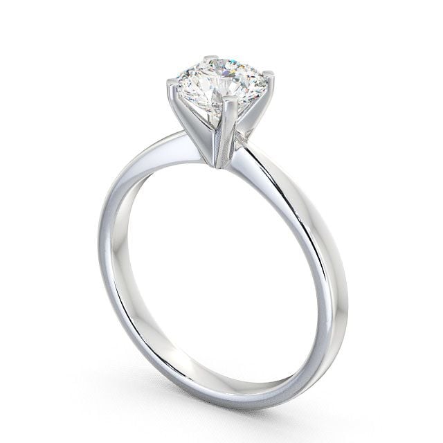 Lab Diamond Round Ring - Solitaire - Engagement Ring