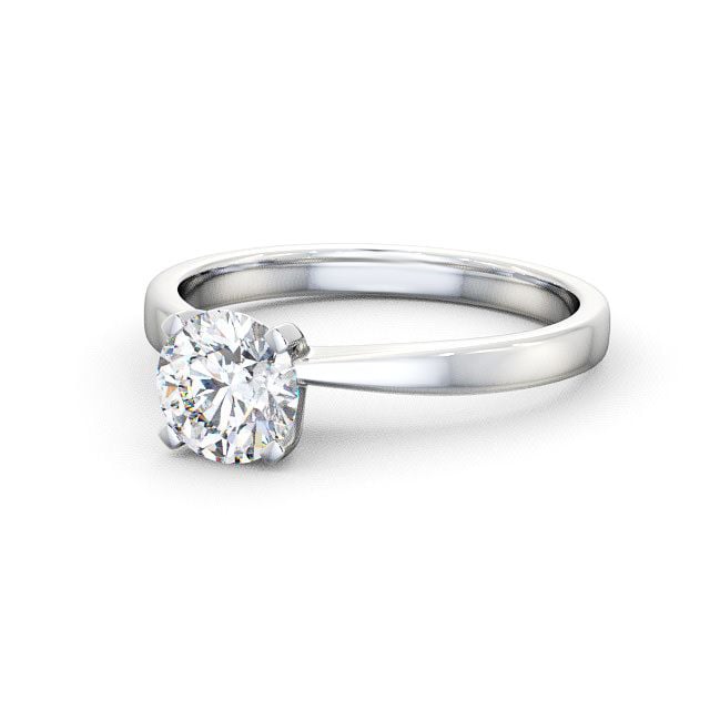 Lab Diamond Round Ring - Solitaire - Engagement Ring