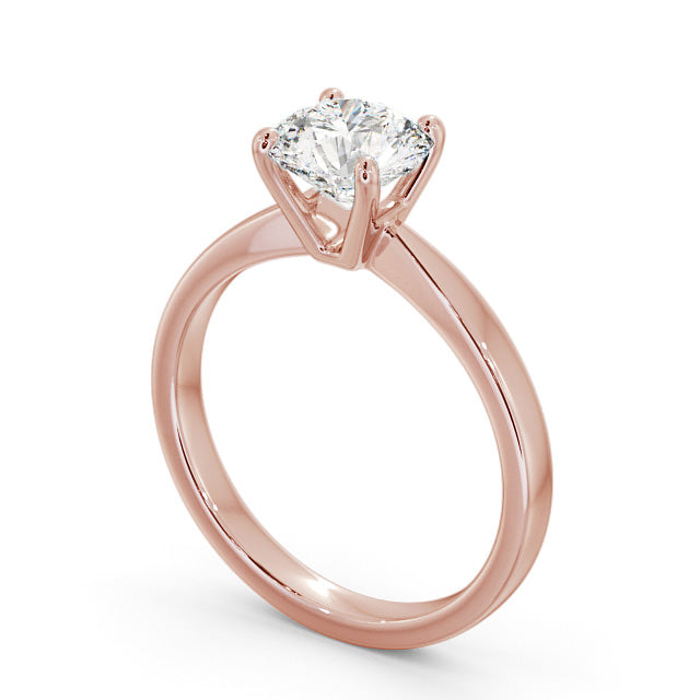 Lab Diamond Round Ring - Solitaire - Engagement Ring