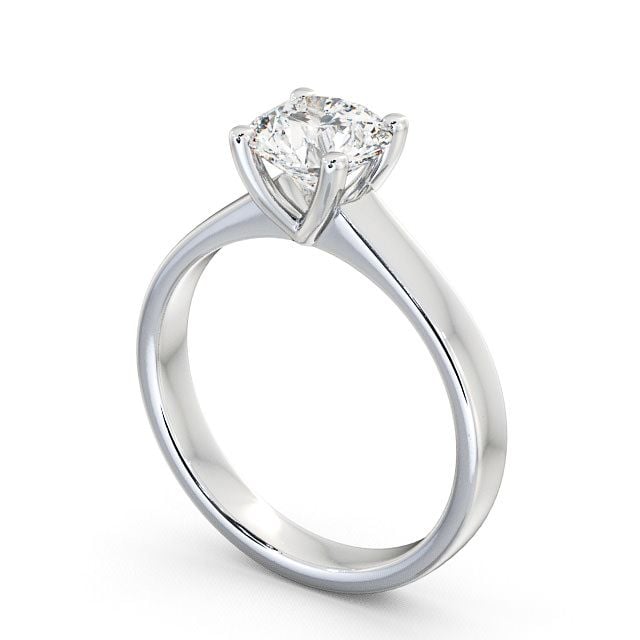 Lab Diamond Round Ring - Solitaire - Engagement Ring