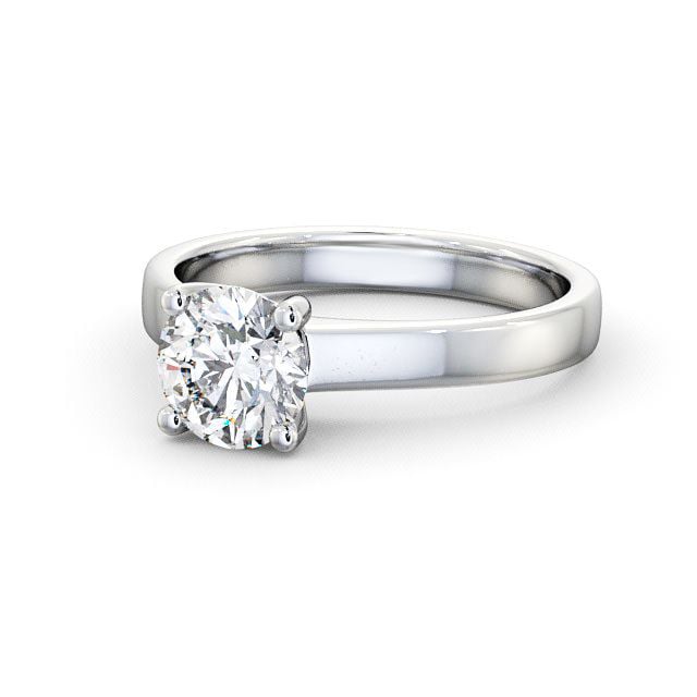 Lab Diamond Round Ring - Solitaire - Engagement Ring