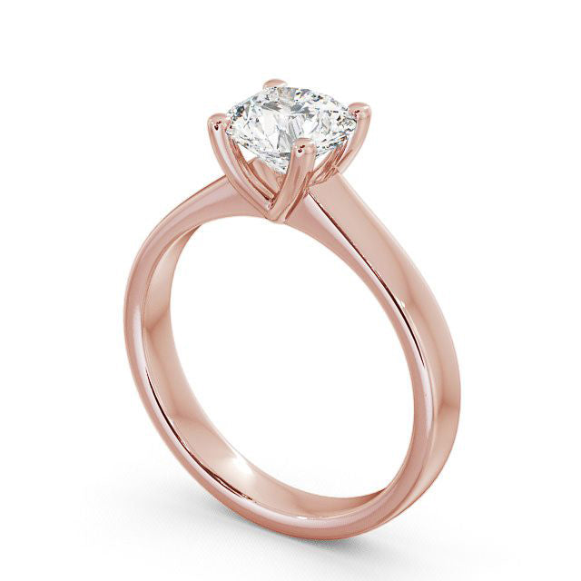 Lab Diamond Round Ring - Solitaire - Engagement Ring