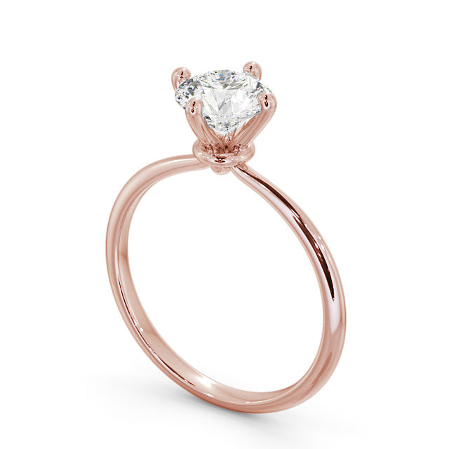 Lab Diamond Round Ring - Solitaire - Engagement Ring