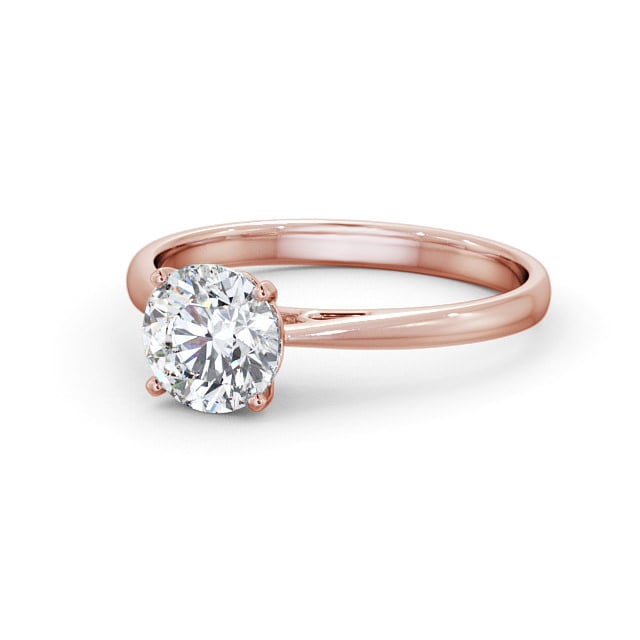 Lab Diamond Round Ring - Solitaire - Engagement Ring