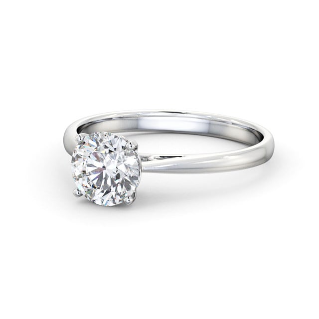 Lab Diamond Round Ring - Solitaire - Engagement Ring