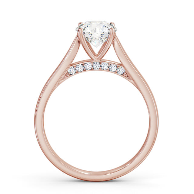 Lab Diamond Round Ring - Solitaire - Engagement Ring