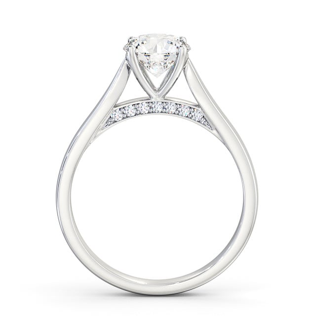 Lab Diamond Round Ring - Solitaire - Engagement Ring