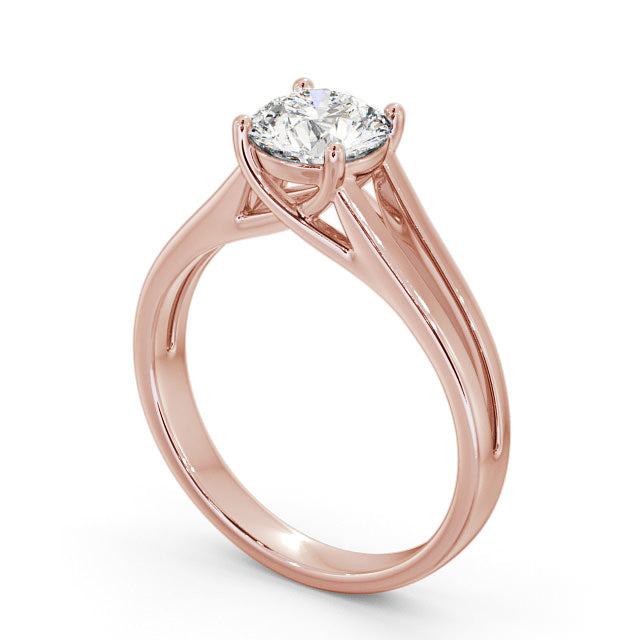 Lab Diamond Round Ring - Solitaire - Engagement Ring