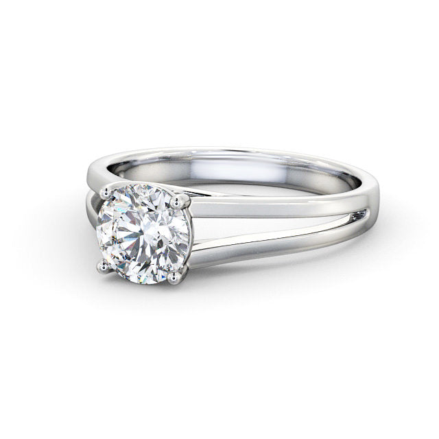 Lab Diamond Round Ring - Solitaire - Engagement Ring