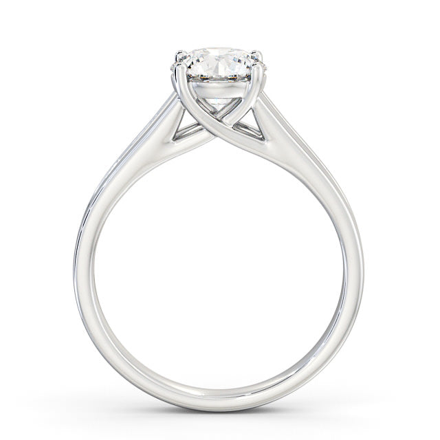 Lab Diamond Round Ring - Solitaire - Engagement Ring