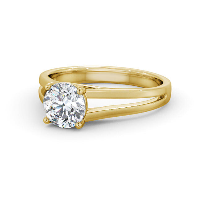 Lab Diamond Round Ring - Solitaire - Engagement Ring