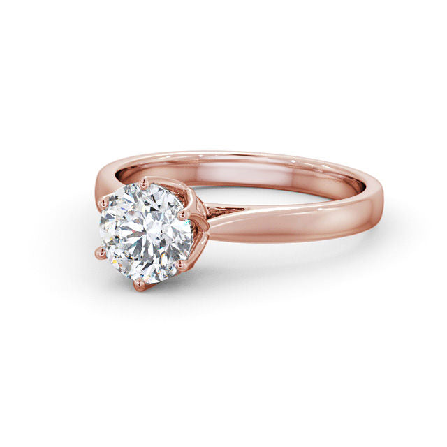 Lab Diamond Round Ring - Solitaire - Engagement Ring