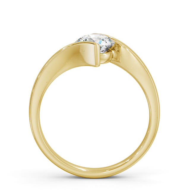 Lab Diamond Round Ring - Solitaire - Engagement Ring