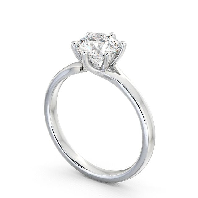 Lab Diamond Round Ring - Solitaire - Engagement Ring