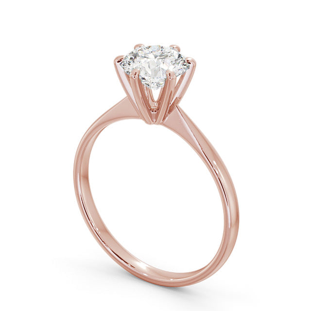 Lab Diamond Round Ring - Solitaire - Engagement Ring