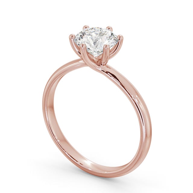 Lab Diamond Round Ring - Solitaire - Engagement Ring