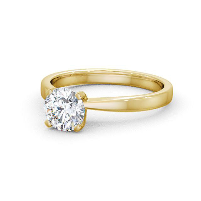 Lab Diamond Round Ring - Solitaire - Engagement Ring