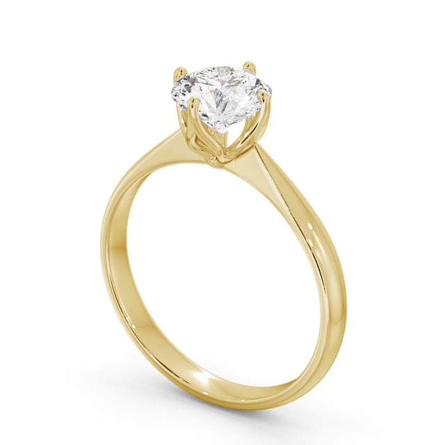 Lab Diamond Round Ring - Solitaire - Engagement Ring