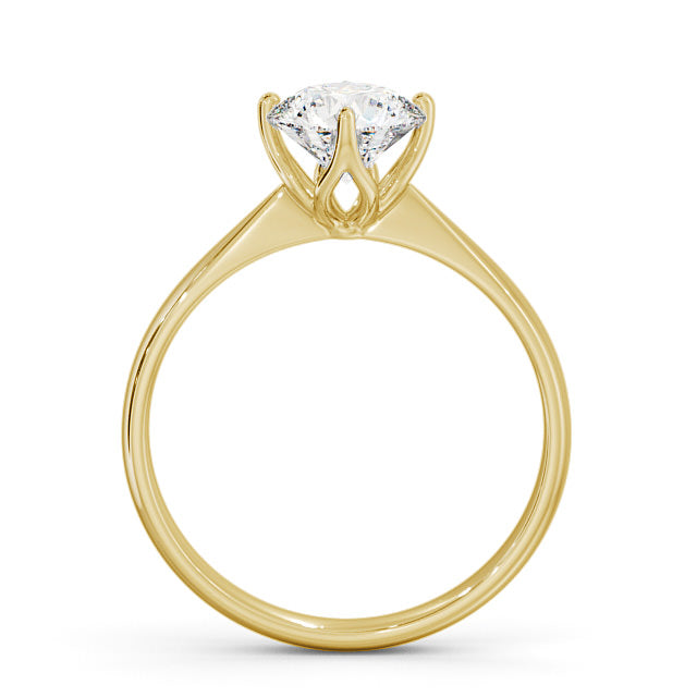 Lab Diamond Round Ring - Solitaire - Engagement Ring