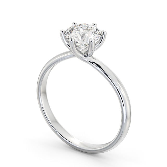 Lab Diamond Round Ring - Solitaire - Engagement Ring