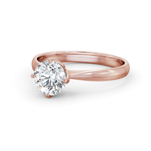 Lab Diamond Round Ring - Solitaire - Engagement Ring