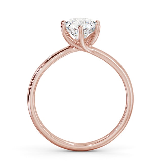 Lab Diamond Round Ring - Solitaire - Engagement Ring