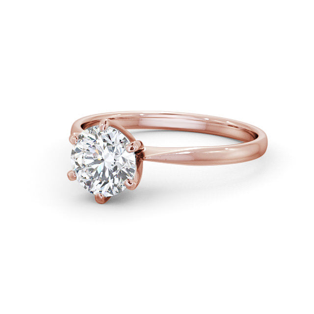 Lab Diamond Round Ring - Solitaire - Engagement Ring