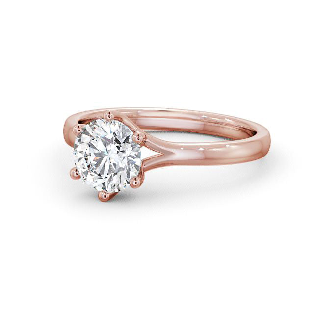 Lab Diamond Round Ring - Solitaire - Engagement Ring