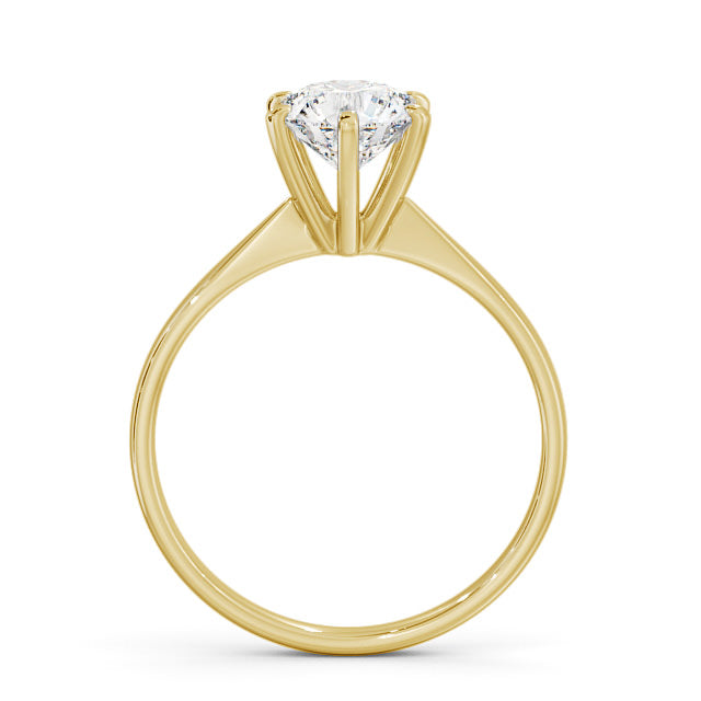 Lab Diamond Round Ring - Solitaire - Engagement Ring