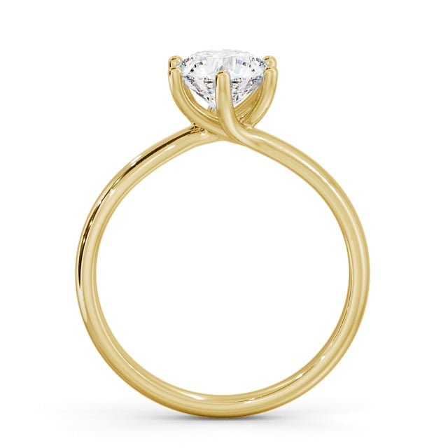 Lab Diamond Round Ring - Solitaire - Engagement Ring