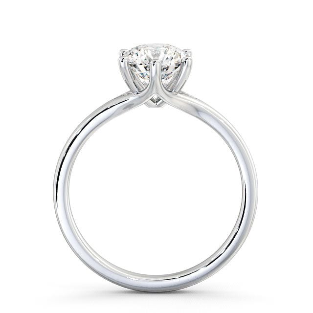 Lab Diamond Round Ring - Solitaire - Engagement Ring