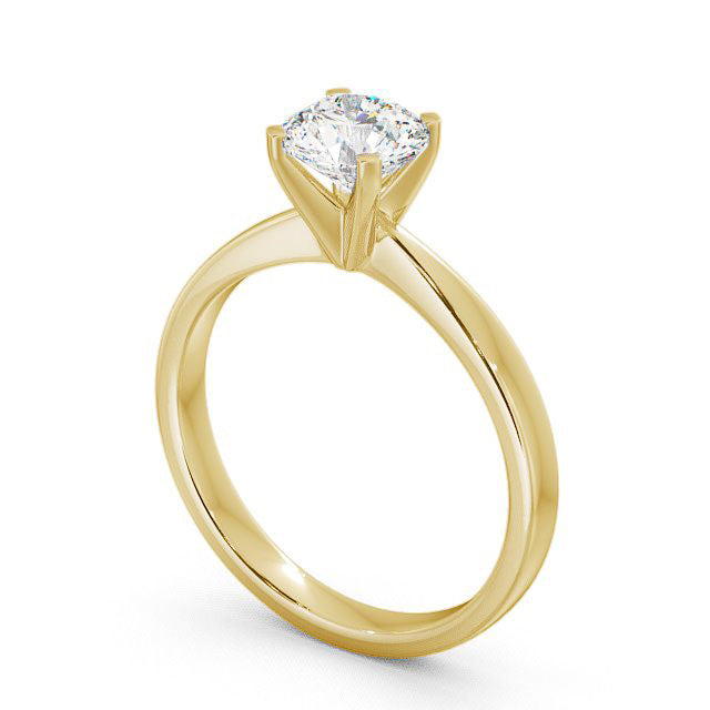 Lab Diamond Round Ring - Solitaire - Engagement Ring