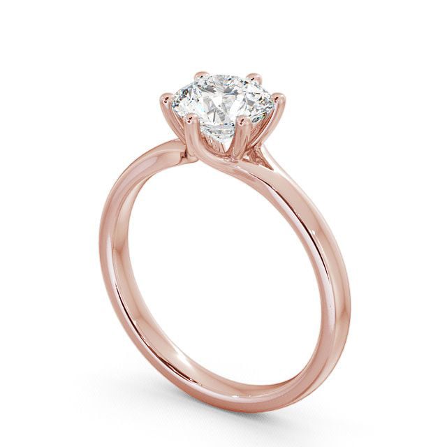 Lab Diamond Round Ring - Solitaire - Engagement Ring